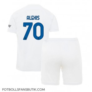 Inter Milan Alexis Sanchez #70 Replika Bortatröja Barn 2023-24 Kortärmad (+ Korta byxor)